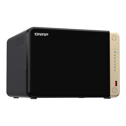 QNAP Wei Unicom TS-664/6 Disk Quad-Core-Prozessor Dual M.2 Slot (653d Upgrade) Netzwerkspeicher NAS TS-664+8T Enterprise Disk*4