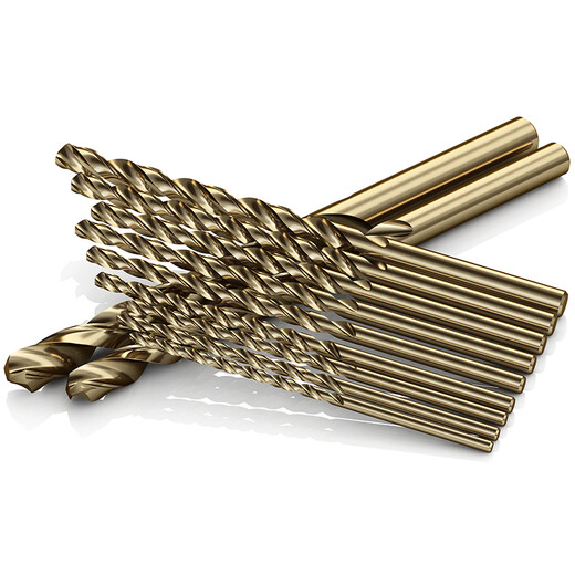 Extended twist drill bit containing cobalt 200mm 300mm stainless steel special metal iron aluminum alloy straight shank drill bit manufacturer customized 6*200MM