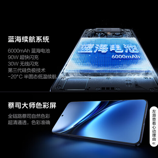 Vivo X200 PRO 16GB+512GB CHENYE HEI Subsidio Estado Zeiss 200 millones Apo Super Telephano Blue Crystal Dimensity 9400 Fotografía AI Mobile