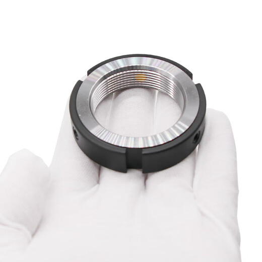 XMSJYCR type radial lock nut SWT precision locking anti-loosening round screw nut 102535406015 black R-M100*2 points 0P