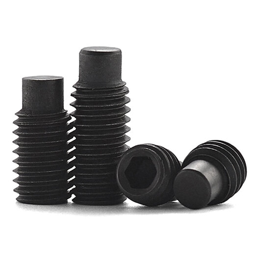 Jinggong 12.9 grade inner hexagonal cylindrical end set screw GB79 convex end set machine meter headless screw 20% off M8 (100 pieces) length 12mm