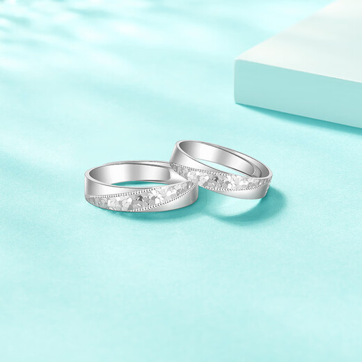 Chao Acer PT950 platinum ring for couples, birthday gift pricing, Platinum SRP40000847, men's ring, about 4g