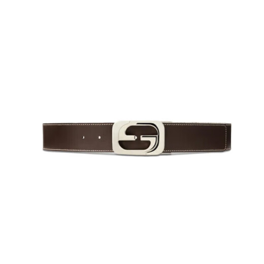 
Gucci men's belt fashion double-sided men's belt holiday gift brown color 245861 KGDHN 9767 110