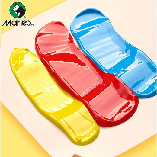 马利（Marie's） 马利牌纺织纤维颜料 DIY手绘衣服T恤布绘帆布鞋50ML瓶装涂鸦染料 684-赭石