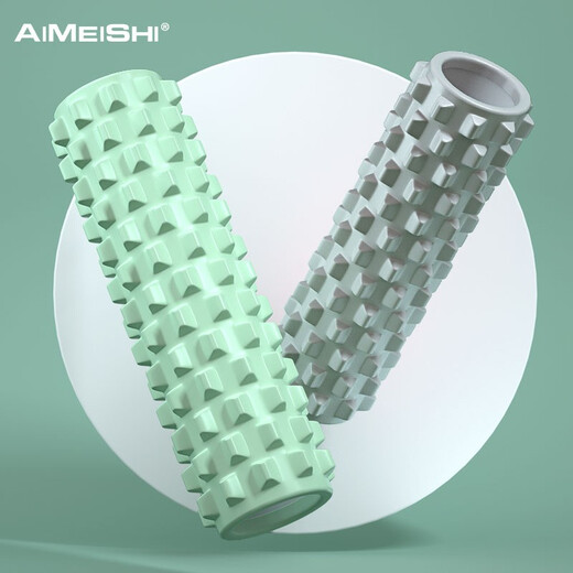 艾美仕（AiMeiShi）泡沫轴肌肉放松按摩轴健身瑜伽柱狼牙棒琅琊棒按摩轴45空心狼牙粉