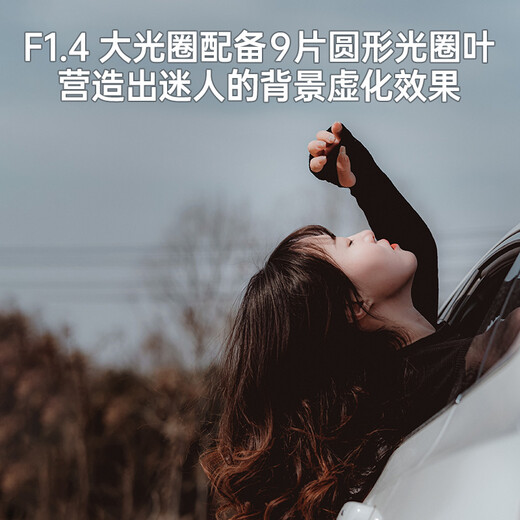 SIGMA 56mm F1.4 DC DN Contemporary half-frame large aperture fixed focus lens portrait close-up live broadcast (Fuji X mount lens)