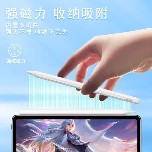 Xingsha Stylus es adecuado para el panel plano de honor GT/GTPRO Capacacitor Pen 11.5/12.3 pulgadas 2025 GTPRO Tableta Móvil Panel plano Panel plano GT Pro [12.3 pulgadas] White de porcelana [Exportación de tentáculo anti-error + cabeza de lápiz de repuesto]