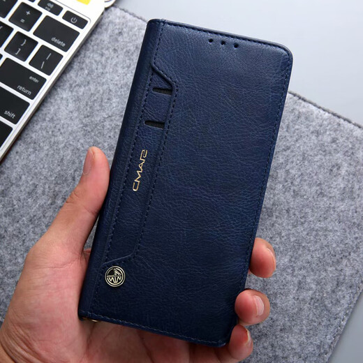 锦灏适用iPhone13pro max手机壳真皮翻盖插卡苹果12钱包保护套支架全包防摔 翻盖插卡支架黑色 iPhone 12 / 12Pro