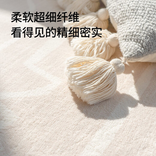 Made in Tokyo, super soft imitation cashmere living room carpet, modern, simple, versatile, non-slip, water-resistant coffee table blanket 160*230cm