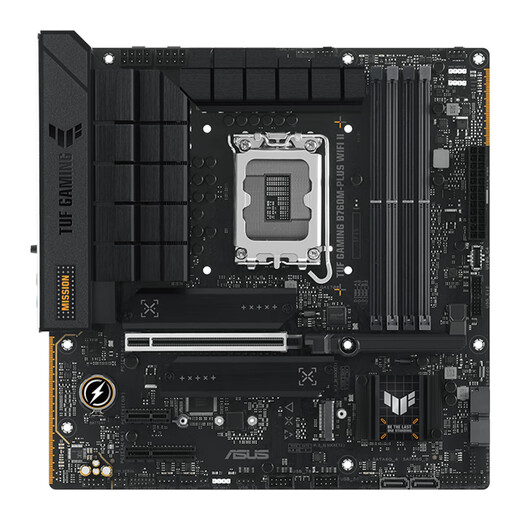 ASUS (ASUS) TUF GAMING B760M-PLUS WIFI II heavy gunner series gaming motherboard supports Watt/12th generation/13th generation/14th generation CPU heavy gunner B760M-PLUS-WIFI-II