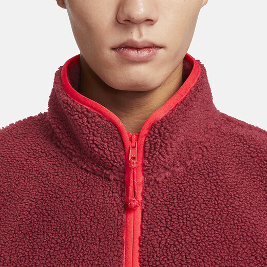 耐克（NIKE）官网官方男装 2025春季新款运动服仿羊羔绒立领休闲保暖夹克外套 FZ6194-677 L 175（建议130-150斤）