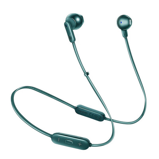 JBL T215BT wireless Bluetooth headset semi-in-ear neck headset sports neck headset high quality blue