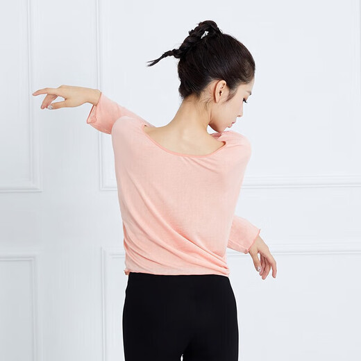 Sansha Top lâche pour les manches féminines de mi-longueur d'été
