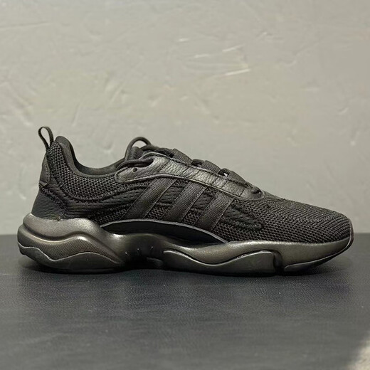 阿迪达斯 （adidas）三叶草男鞋女鞋夏季运动鞋网面透气跑步鞋复古老爹鞋休闲鞋JQ3927 JP8237/全黑 39