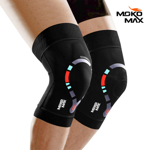 MOKO.MAX Italian Sports Knee Pads Men's Women Outdoor Running Fitness Protective Meniscus Injury Squat Badminton Football Basketball Legging Patella Strap S XS