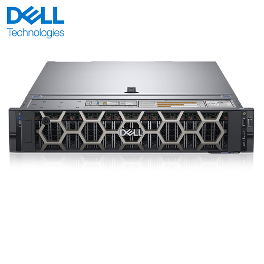 戴尔（DELL）服务器设备方案 R740/2*6226R/128G/5*8T +2*960G/H750/750W*2/导轨/万兆