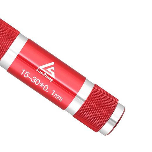 Three-quantity conical aperture gauge 1-45mm carbon steel plug gauge feeler gauge inner hole measurement high-precision inner diameter gauge JD380 1-6.5mm