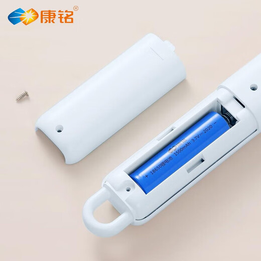 康铭电蚊拍驱蚊器灭蚊器防蚊子灭蚊拍苍蝇拍电蝇拍充电式锂电池大网面打蚊子用户外灭蚊拍紫光诱蚊两用 1500mAh锂电池+KM-3880