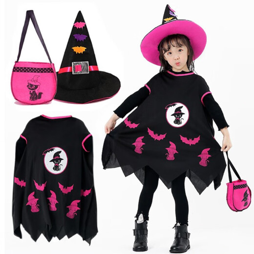 XiLi Halloween costume clothes children's toys witch Little Red Riding Hood cloak princess dress