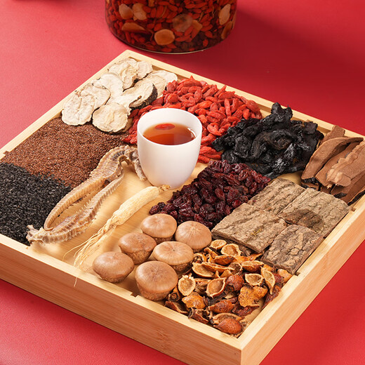 
He Taoist classic wine soaking package 722g, wolfberry, maca, Ganoderma lucidum, cistanche, 12 flavor wine soaking package