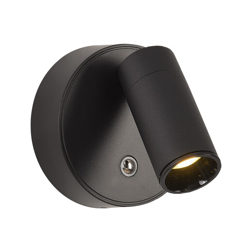 Daguanyuan (DGY) Lámpara de lectura de lámpara de cabello Carga simple sin instalación No Cableado dormitorio giratero LED LED 479o 3527-White 9 cm-monocromo White Light 3W-Full Spectrum