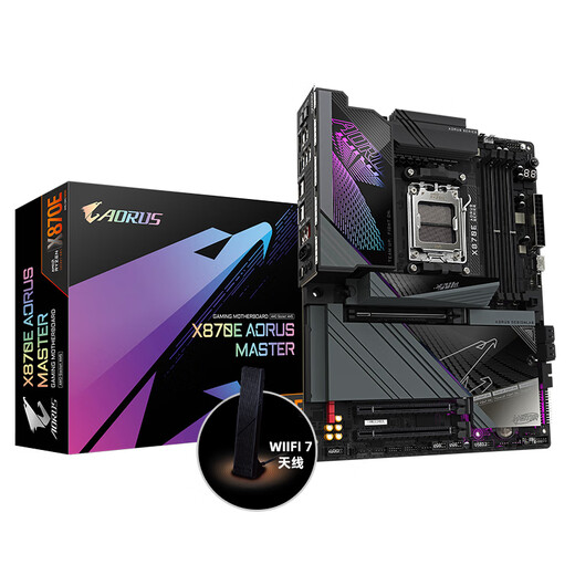 Gigabyte Super Caring x870e Aorus Master Motherboard DDR5 поддерживает CPU AMD AM5 9700x 9950x 9900x 9600x