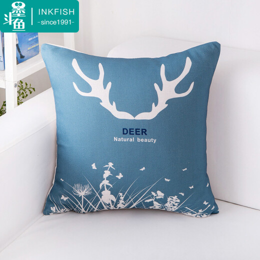 Cuttlefish Four Seasons Pillow Cushion Sofa Cushion Office Nap Artifact Sleeping Pillow Bed Backrest Lumbar Cushion with Core