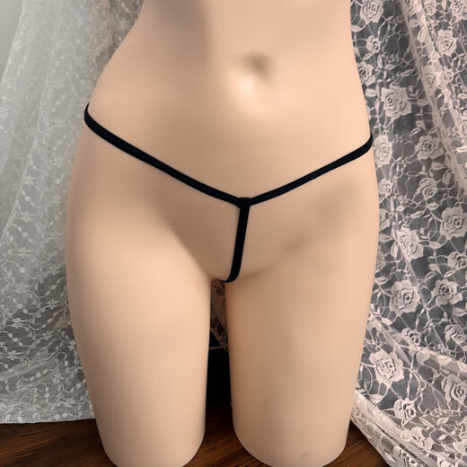 T-string sexy one-thread ultra-small tightening abalone line one-string thong underwear showing 2325 black