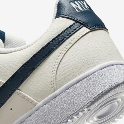
Nike (NIKE) men's shoes 2025 winter new Court classic simple version Air Force One lightweight low top sports casual shoes HQ4867-101 Sail White Ordnance Deep Sea Blue 43