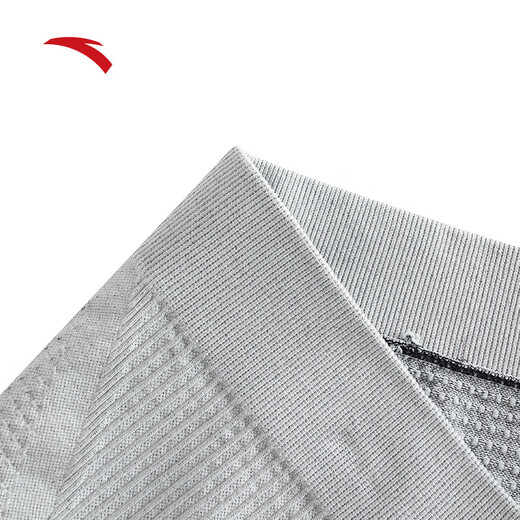 ANTA Ski Quick-Drying Sports Suit Men's and Women's Spring Outdoor Mountaineering Tight Thermal Underwear Training Bottoming Shirt Men's Ice Blue Gray/Basic Black-1 L