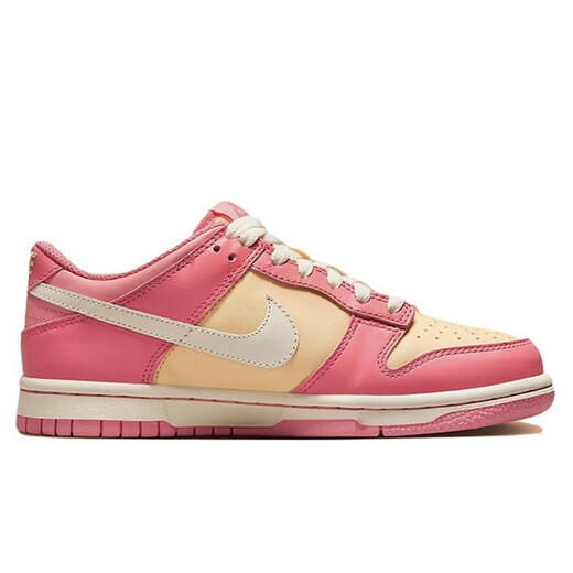 耐克（NIKE）DUNK LOW板鞋女鞋新款低帮透气磨防滑轻便运动休闲鞋 DH9765-200粉色 35.5