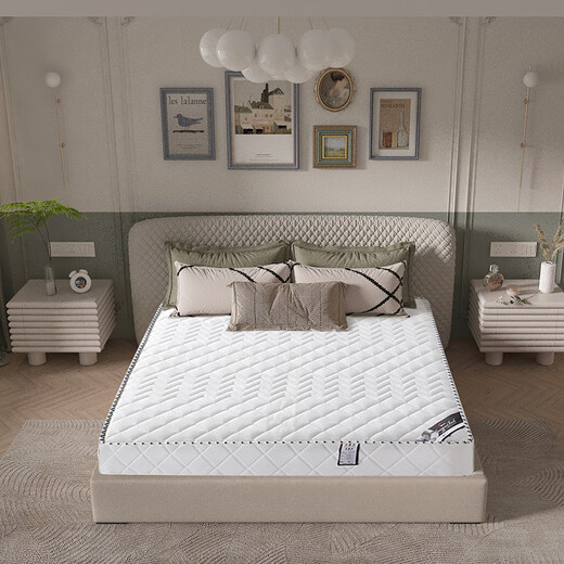 Baisheng Niu Spring Matelas 20 cm d'épaisseur 1,8 mètres économiques Double-personne dure 1,5 m lit doux et dur à double usage PAD PAMP SIMMONS Spring indépendant 12cm Hauteur 1350 mm * 1900 mm