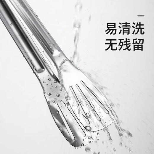 诺派（NUOPAI）304多功能食品夹 蛋糕夹 牛排夹 烧烤面包夹 厨房烘焙夹子C1389x