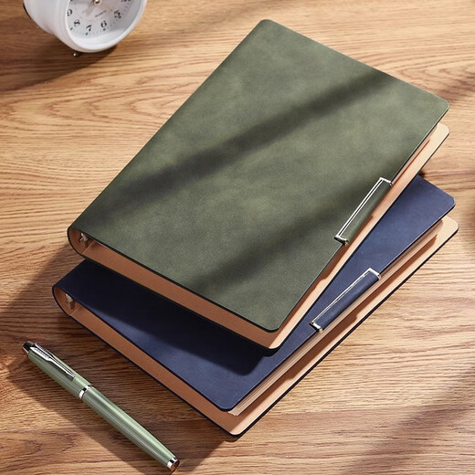 Retro Sheep Bar Skin Loose Leaf Livre personnalisé 2025 Nouveau ordinateur portable peut être détaché de la surface du cuir soft de l'université