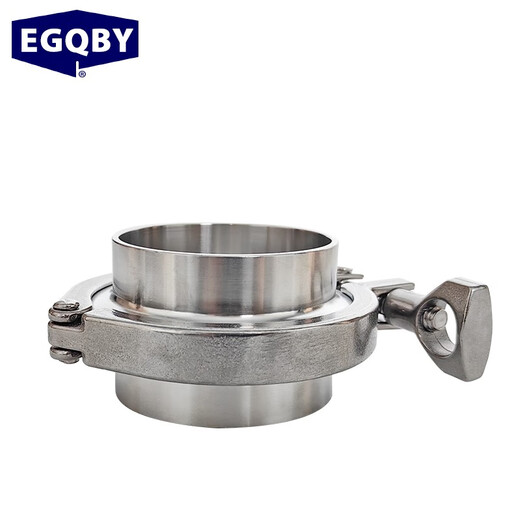 EGQBY 316L stainless steel clamp set 304 clamp + 2 welded joints + 1 PTFE gasket 219*3 chuck 235 stainless steel