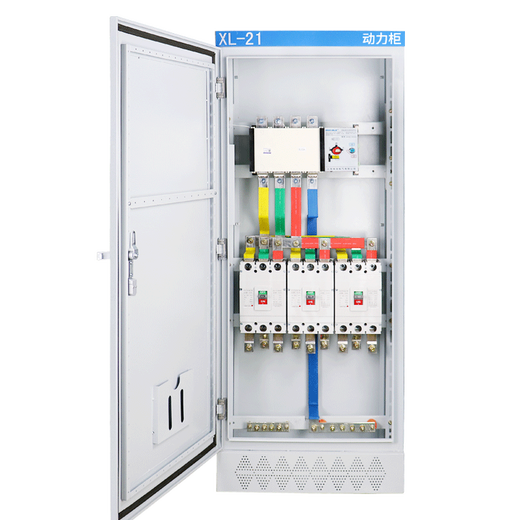 Dual power automatic transfer switch distribution box 100A250A400A630A complete distribution box power cabinet 380V indoor floor cabinet 630A