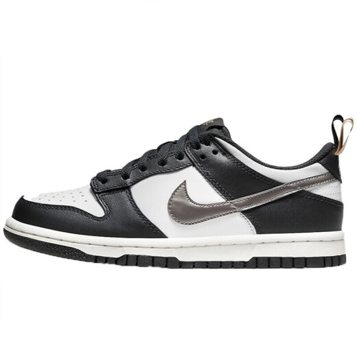 Nike (Nike) Zapatos de mujer AJ Spring Air Jordan 1 AJ1 JO1 Zapatos de baloncesto Low Top Dh9764-001 Little Panda 38 en blanco y negro