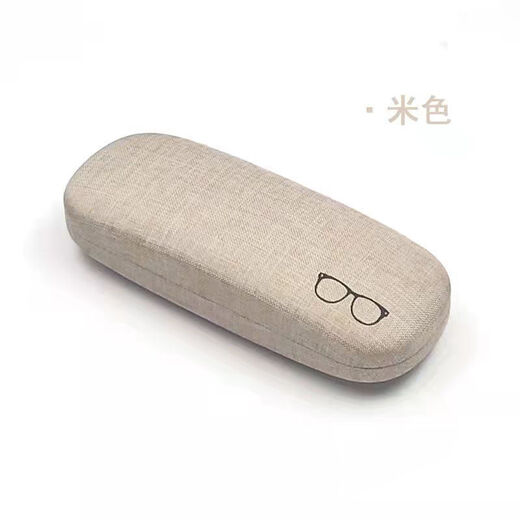 Imitation embrassée linge de lunettes Myopie Imitation Imitation pressante Boîte de lunettes pour hommes et femmes Ins Anti-pression