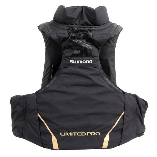 SHIMANO fishing vest 21 models VF-111U multifunctional fishing vest buoyancy 7.5KG made in Vietnam L-black