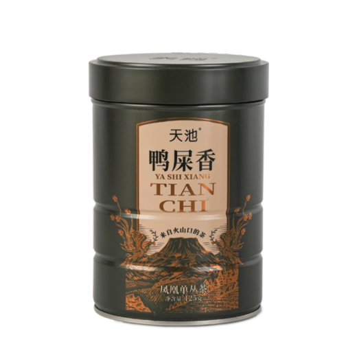 天池茶业1392 凤凰单丛鸭屎香 春茶 青山凤凰单枞茶叶 乌龙茶罐装 青山鸭屎香 125g*1罐