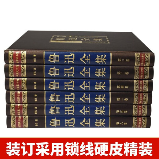 鲁迅全集（全六卷 绸面精装插盒珍藏版）原著无删减全注全译 国学经典全套藏书 中华国学经典精粹13**3883鲁迅光明日报出版社
