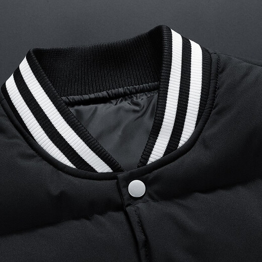LEEWAHYU Sitio web oficial Vest Juego de otoño para hombres e invernales Vest Casco Workwear en espesas de algodón de algodón Clip informal Black 829 2XL (recomendado 120-140Jin [Jin iguala 0.5 kg])