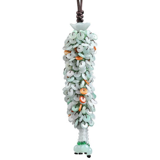 
Tris Jade Gravel Car Pendant Car Pendant Car Interior Jewelry Jade Car Pedestal Car Pedestal Car Pedestal Car Pedestal Car Pedestal Car Mount SN9435 Ping An