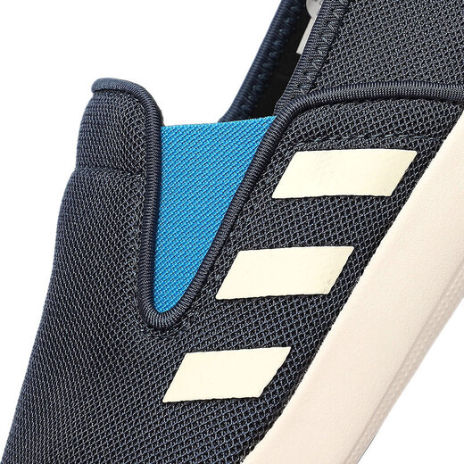 adidas阿迪达斯男鞋新款鞋子运动鞋休闲鞋帆布鞋气一脚穿低帮懒人鞋 不带LOGO蓝色 44/270