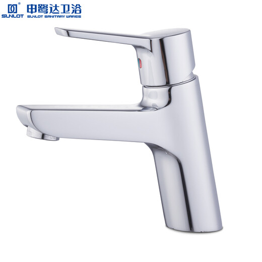 申鹭达（SUNLOT） 面盆龙头冷热全铜主体浴室水龙头洗脸盆洗手盆水龙头 ELD12173L 电镀色