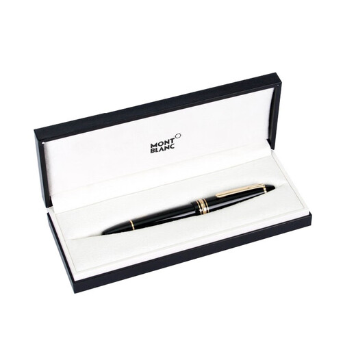 Montblanc (MONTBLANC) Grand Class Series Luxury Resin K Gold Pen Ink Pen 145146149 Black Gold Plated 146/13660 F