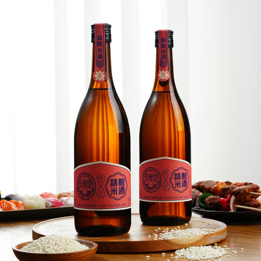 苏州桥 精酿米酒  6度 730ml×1 低度微醺  清爽纯糯米酒  