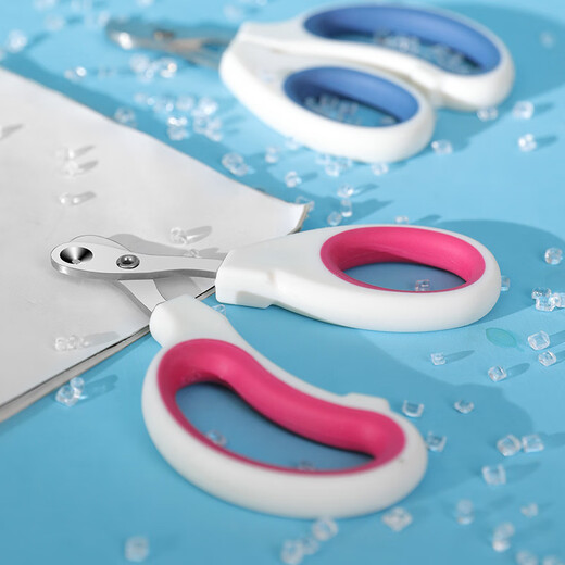 Nail scissors for pets, recommended for beginners, cat nail scissors, dog manicure, round hole nail clippers, cleaning and beauty, double holes, random 2 pieces