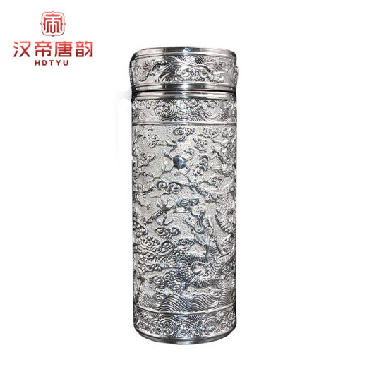 Aoyanlai sterling silver thermos cup, handmade tea cup, Kowloon cup, office water cup, portable health-enhancing silver cup, men's cup, health cup, men's cup