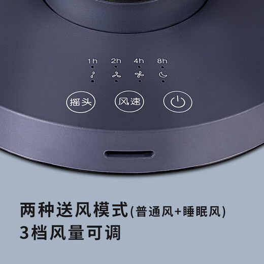 GREE LIAL CIRCULING FAN DESKTOP-Lüfter Haushalt Elektrischer Lüfter nach links und rechts Schütteln kleiner Lüfterlüfter Turbo Ventilation Lüfter Konvektion Lüfter [JD Logistics] FXT-1506BG3